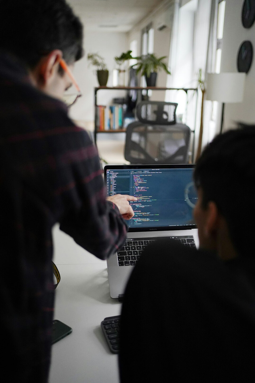 business software developers team